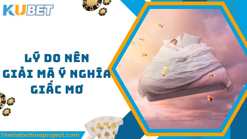 Lý do bạn nên giải mã ý nghĩa giấc mơ