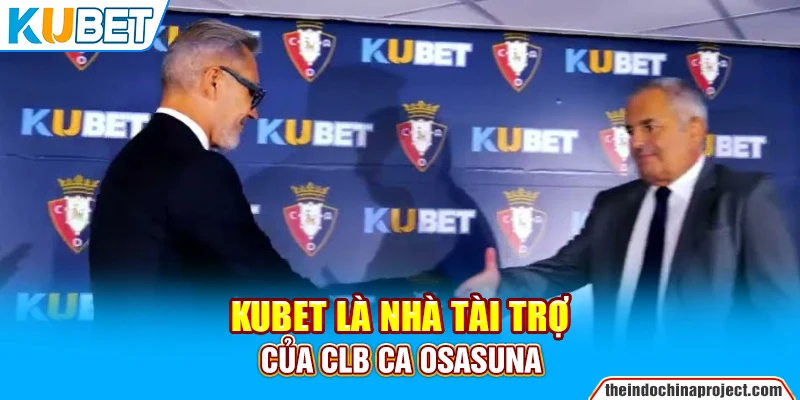 Kubet là nhà tài trợ của CLB CA Osasuna